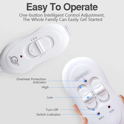 110V 220V Electric Blanket Stay Warm All Winter with Our Electric Heating Blanket